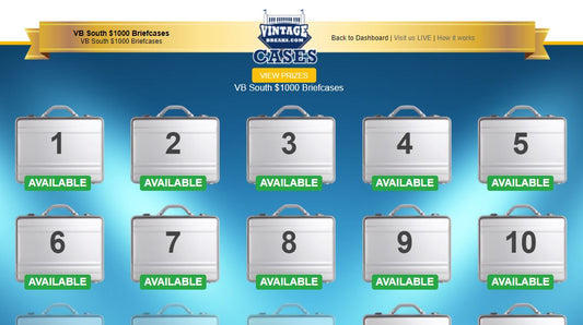 Vintage Breaks Bonus Prize Briefcases Explained and How to Get One