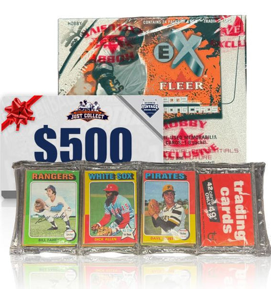 Win a 1975 Topps Rack Pack in The Last Cards of Legends Event