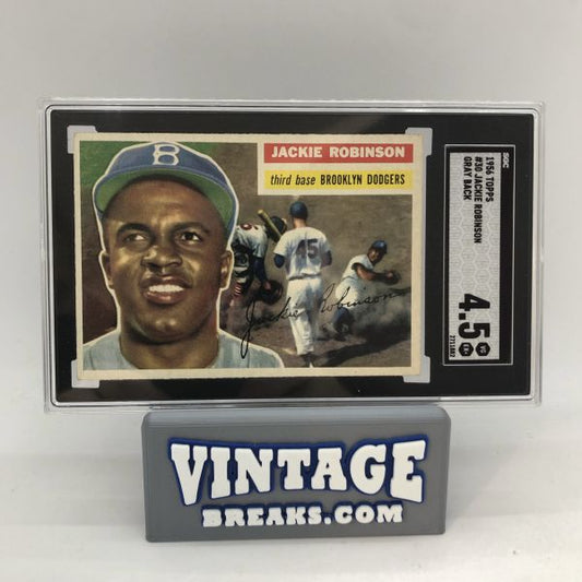 1956 Topps Jackie Robinson Highlights Special 300 Spot Baseball Mixer