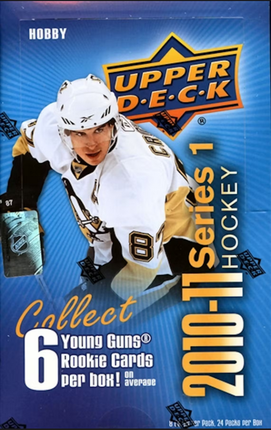 2010/11 Upper Deck Series 1 Hockey Hobby Box - Quick Rip! Personal Pack