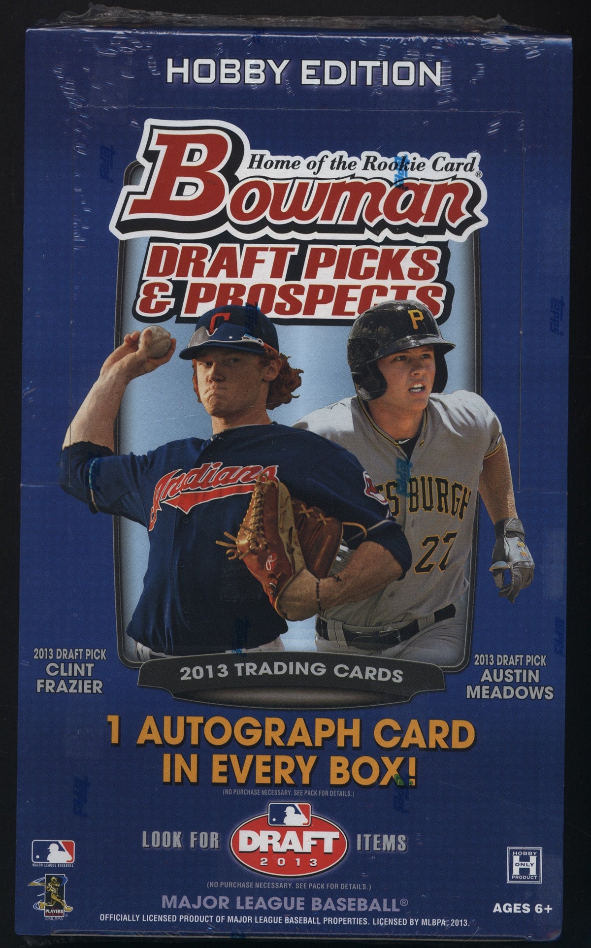 2013 Bowman Draft Baseball Hobby Box 24 Spot Random Pack