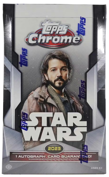 2023 Topps Chrome Star Wars Hobby Box 24 Spot Random Pack Break