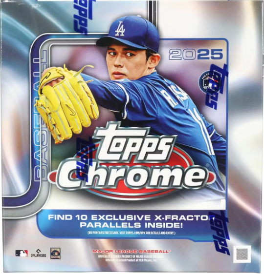 2025 Topps Chrome Baseball Mega Box Personal