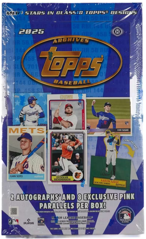 2025 Topps Archives Baseball Hobby Box Personal Break