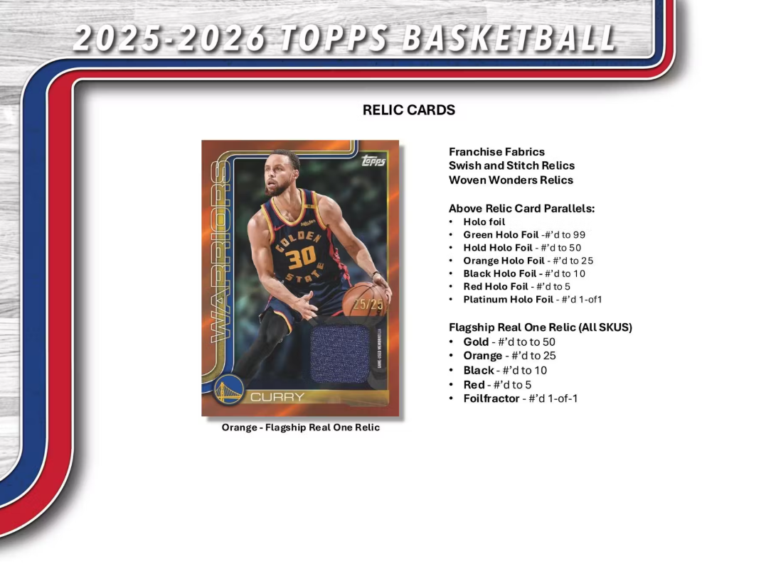 2025/26 Topps Basketball Blaster Box Personal Break