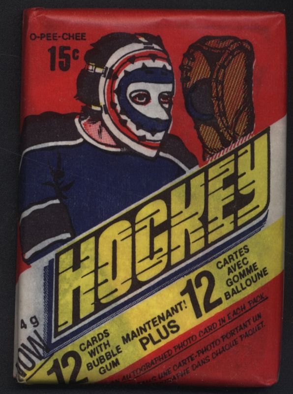 1977 OPC Hockey Wax Pack Personal Break