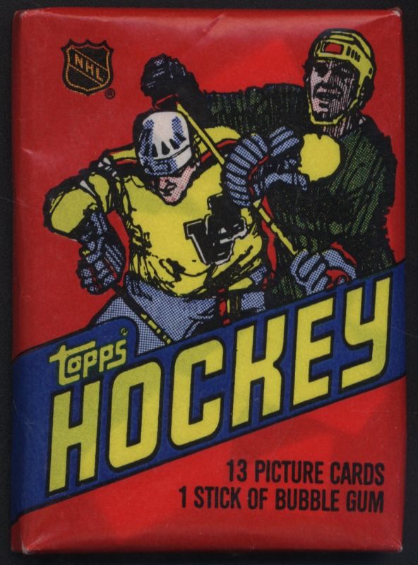 1981 Topps Hockey Wax Pack Personal