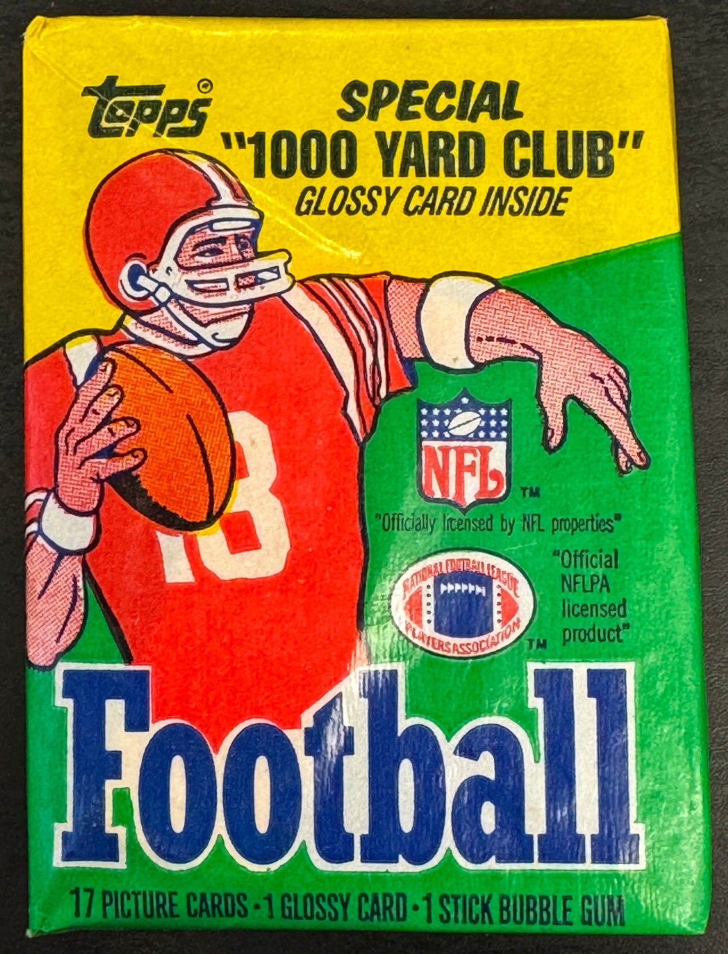 1986 Topps Football Wax Pack Personal Break