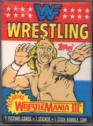 1987 Topps WWF Wrestling Wax Pack Personal