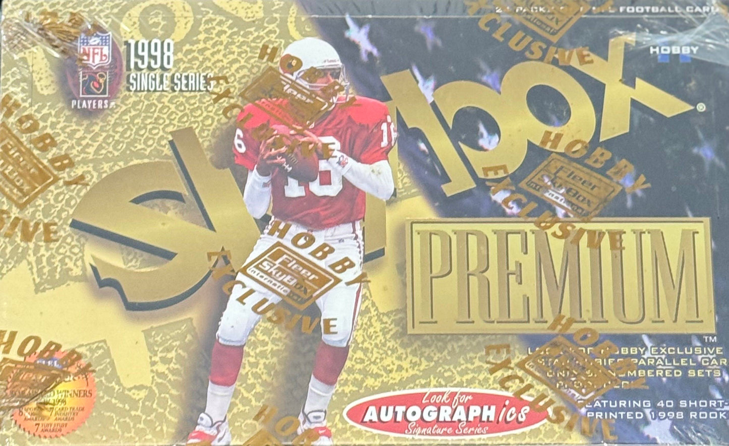 1998 Skybox Premium Football Hobby Box - Quick Rip! Personal Pack
