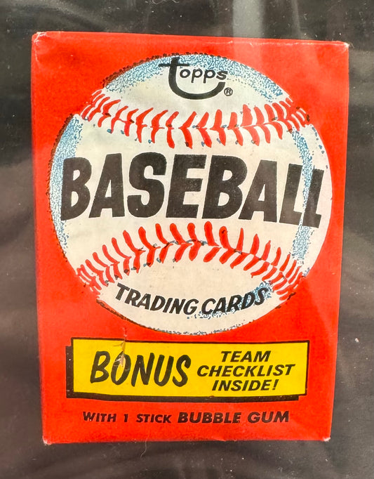 1974 Topps Baseball Wax Pack 12 Spot Random Card