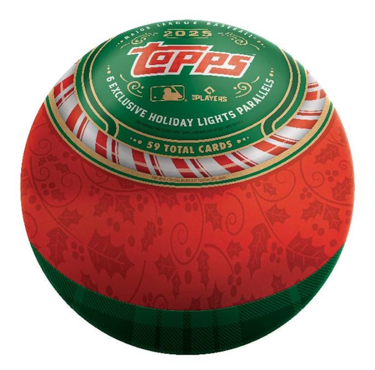2025 Topps Holiday Baseball Tin Box (3 Ct.) Personal Break