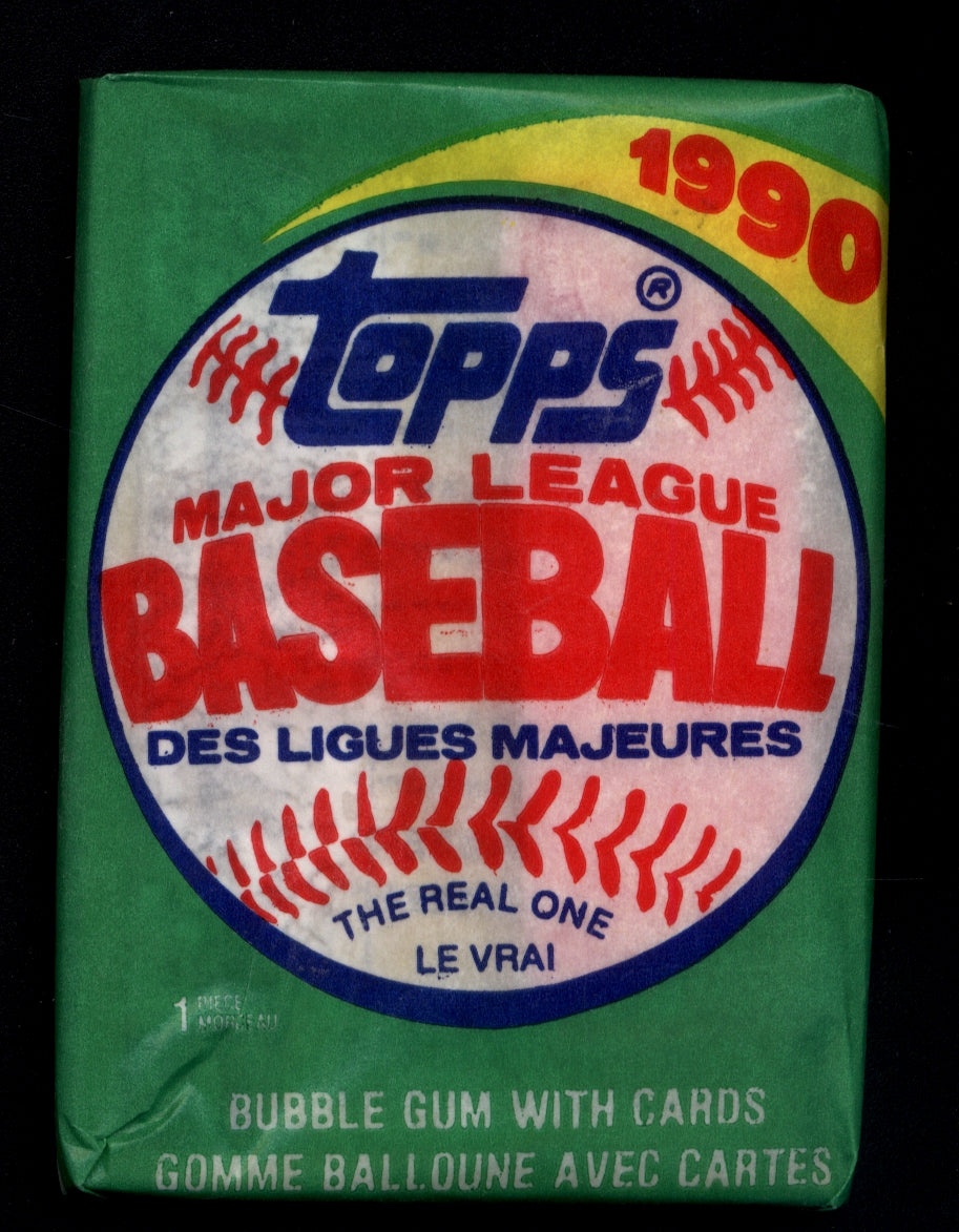 1990 OPC Baseball Wax Pack Personal Break