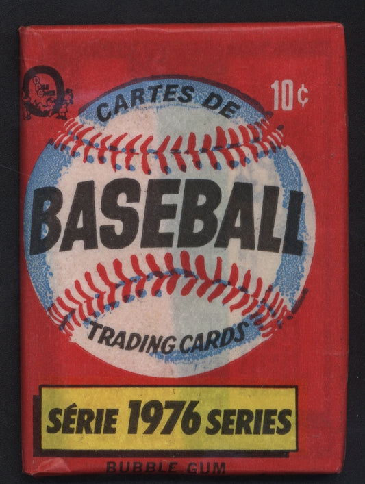 1976 OPC Baseball PERSONAL Wax Pack