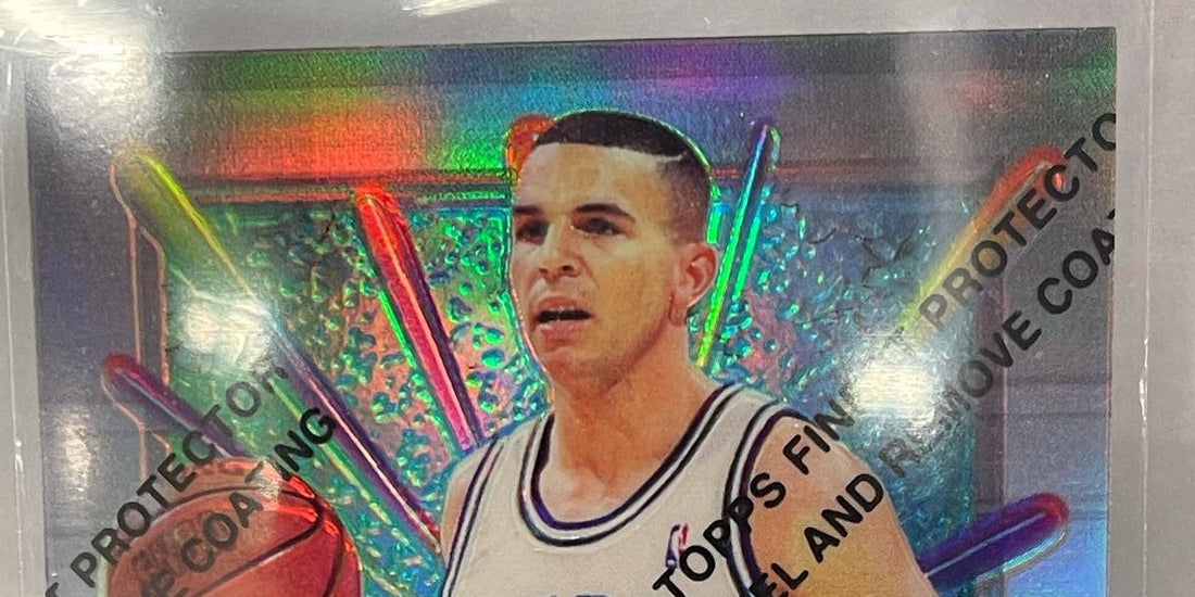 1994 Finest Refractor Jason Kidd Rookie Pulled From Pack [VIDEO]