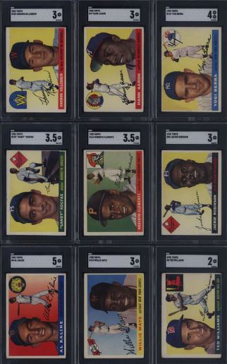 1955 Topps Baseball Complete Set Break Available with Vintage Breaks
