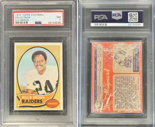 1970 Topps Football Cello Pack Break Available with Vintage Breaks