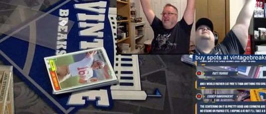 Joe Montana 1981 Topps Rookie Card Pulled by Vintage Breaks [VIDEO]