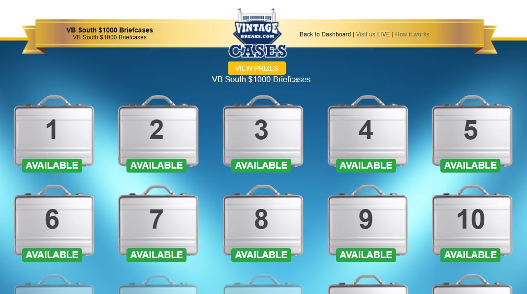 Vintage Breaks Bonus Prize Briefcases Explained and How to Get One