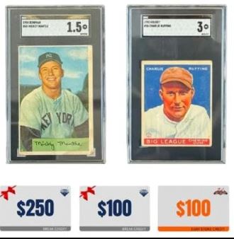 Win a 1954 Bowman Mickey Mantle and More in The Bronx Bombers Event