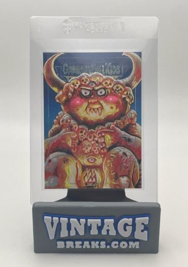 FIVE 1 of 1 Cards Pulled from Same Topps Garbage Pail Kids Chrome Box