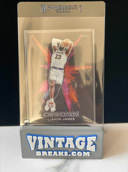 Four-Figure LeBron James Color Blast Pulled from Panini Obsidian Basketball