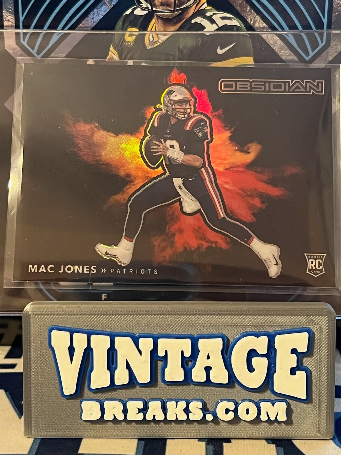 Mac Jones Makes a Splash with Vintage Breaks Rookie Color Blast Pull