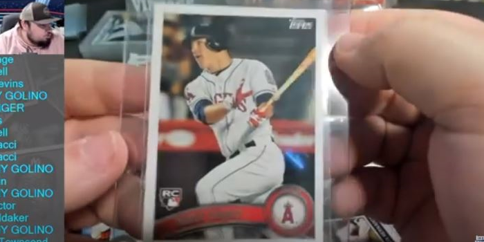 2011 Topps Update Mike Trout Rookie Card Pulled by Vintage Breaks