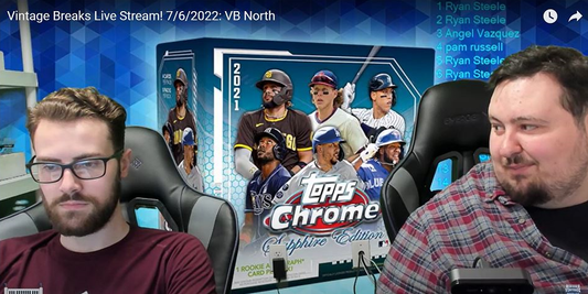 The New Breaking Schedule For Your Card Breaks at Vintage Breaks