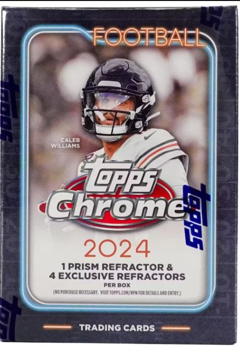 2024 Topps Chrome Football Breaks Available with Vintage Breaks