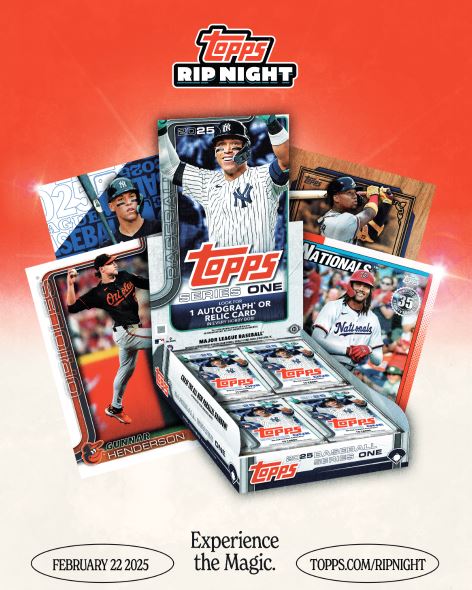 Celebrate Topps Rip Night Saturday, February 22nd with Vintage Breaks