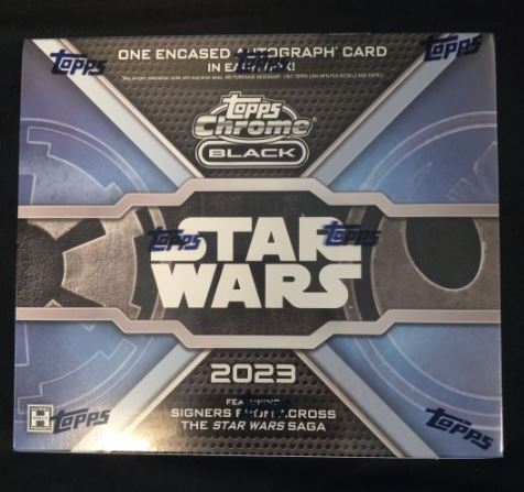 2023 Topps Chrome Black Star Wars Breaks Available with Vintage Breaks