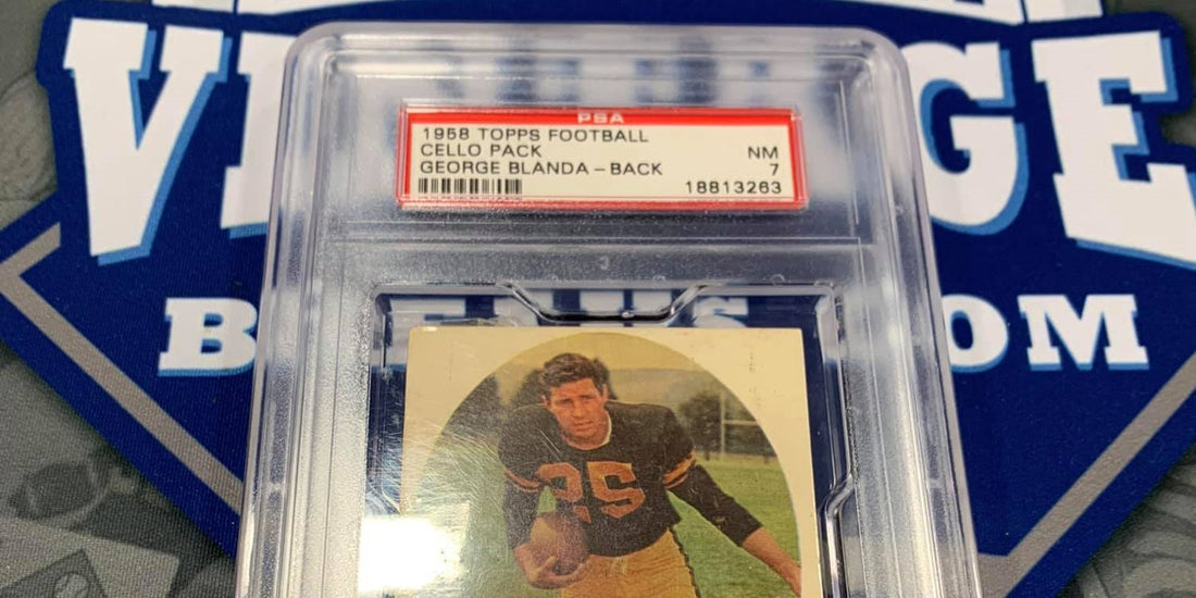 Vintage Breaks Opens a PSA Sealed 1958 Topps Football Cello Pack [VIDEO]