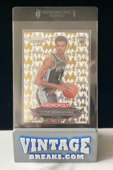 Victor Wembanyama NBA Prizm Rookie Case Hit Pulled by Vintage Breaks
