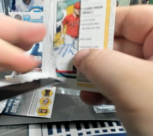 Mike Trout Auto RIPPED from Willie Stargell Card in 2022 Topps Rip