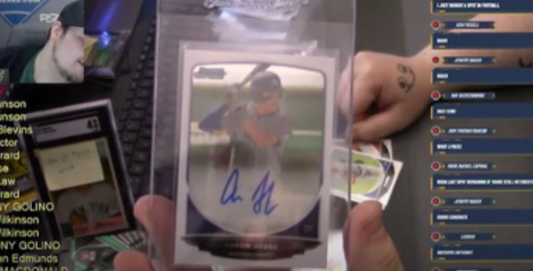 Aaron Judge Rookie Card Products Available with Vintage Breaks