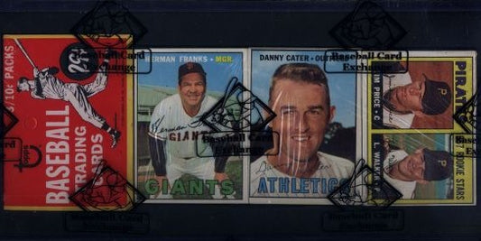 1967 Topps Baseball Rack Pack Break Now Available with Vintage Breaks
