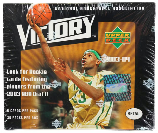 2003/04 Upper Deck Victory Basketball Retail Box 36 Spot Random Pack Break