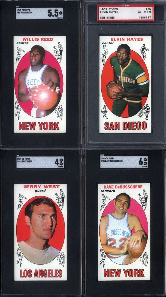 1969 Topps Basketball Set Break 99 Spot Random Card (Kareem Abdul Jabbar Rookie PSA 5, Wilt Chamberlain SGC 5.5, Elvin Hayes PSA 6, etc!)