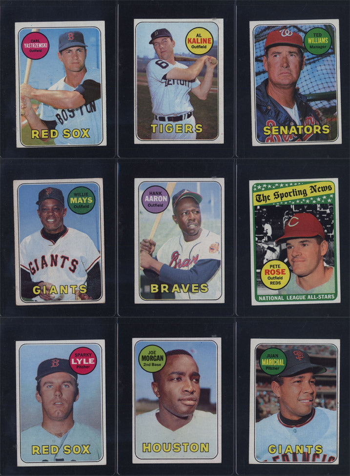 1969 Topps Baseball Set Break 664 Spot Random Card (Mickey Mantle PSA 6, Reggie Jackson Rookie PSA 6, 1969 Topps Nolan Ryan 2nd Year PSA 5, etc!)