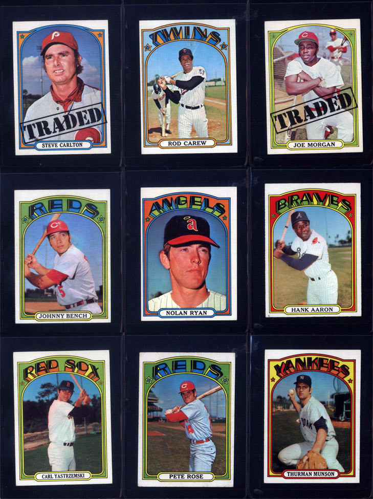 1972 Topps Baseball Set Break 787 Spot Random Card (Carlton Fisk Rookie PSA 8, Roberto Clemente PSA 8, Carlton Fisk Signed Rookie BGS 10 Auto, etc!)