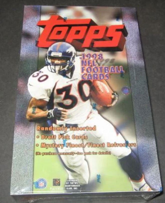1998 Topps FB Hobby Box Random Pack Break