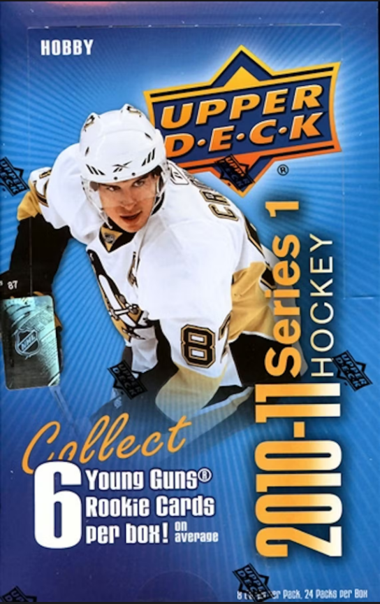 2010/11 Upper Deck Series 1 Hockey Hobby Box - Quick Rip! Personal Pack