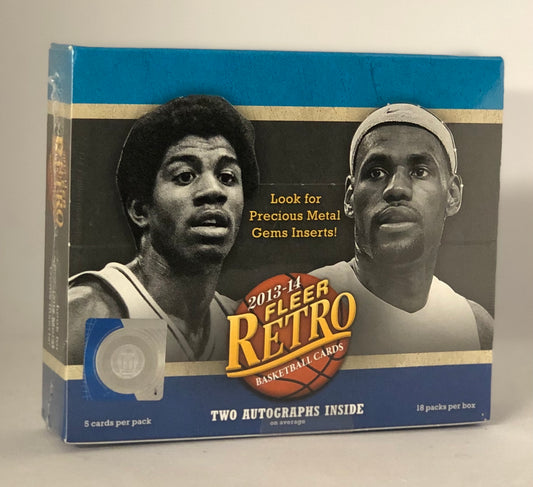 2013 Fleer Retro Basketball Box 18 Spot Random Pack Break