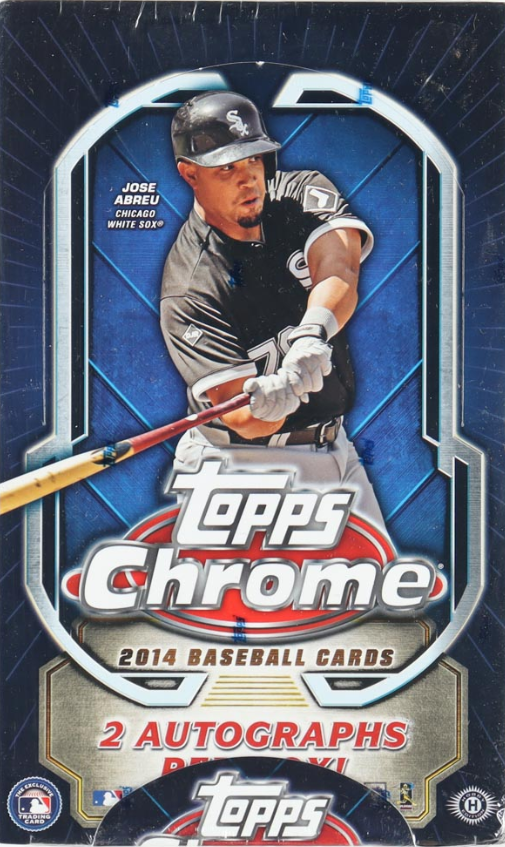 2014 Topps Chrome Baseball Hobby Box Personal