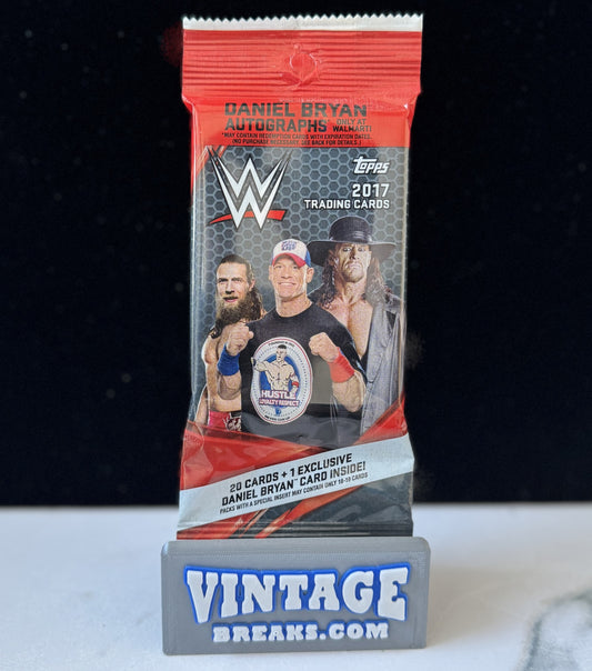 2017 Topps WWE Wrestling Fat Pack Personal
