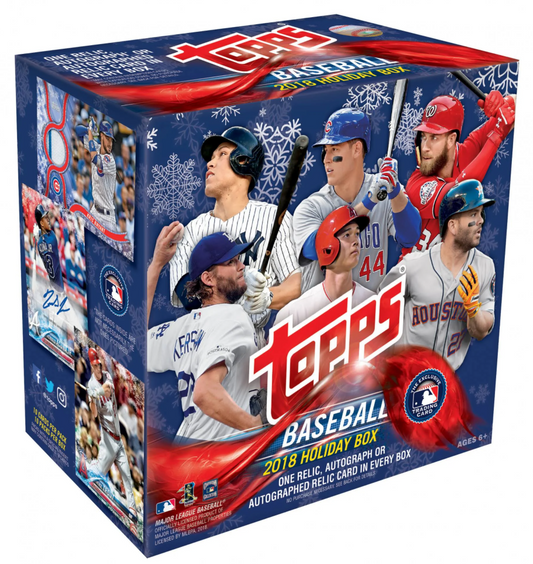 2018 Topps Holiday Box PERSONAL