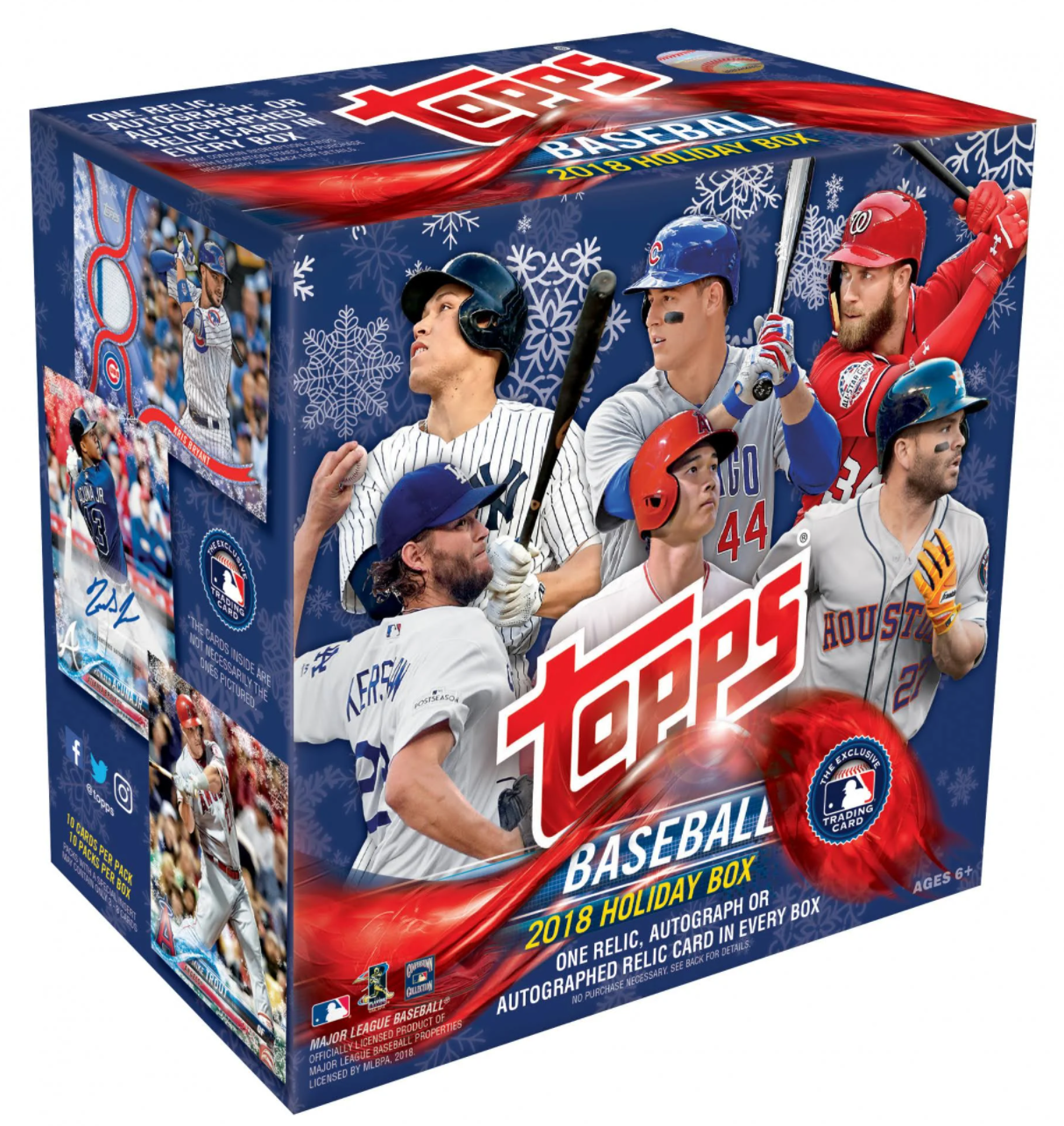2018 Topps Holiday Box By The Pack