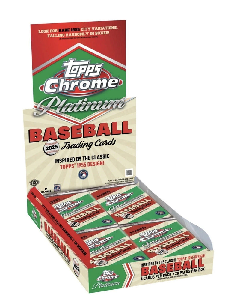 2026 Topps Platinum Hobby Box Personal Break (Presell)