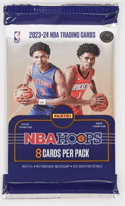 2023/24 Panini NBA Hoops Basketball Hobby Box - Quick Rip! Personal Pack